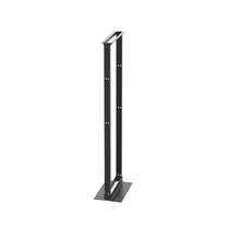2-Post Black Steel 45RU Rack R2PS