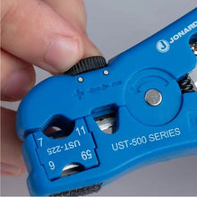 Network and Phone Cables With Stop Universal Stripper For Coax UST-525 (Pack of 3)