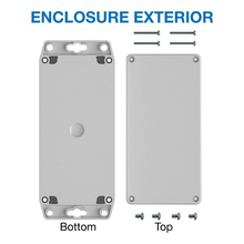 Plastic Box Enclosure For Wall/surface Mount With Flang Watertight RBF63P06G16G