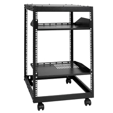 23''-40'' Adjustable Depth 15U Open Frame Server Rack