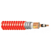Type MV-105 Three Conductor Copper 15kV NLEPR Insulation 100% IL AIA Red PVC Jacket