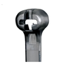 8x0.141 Dome-Top Stainless-Steel Locking Barb Cable Tie UV Nylon 6.6 BT2I-M0 (Pack of 1000)