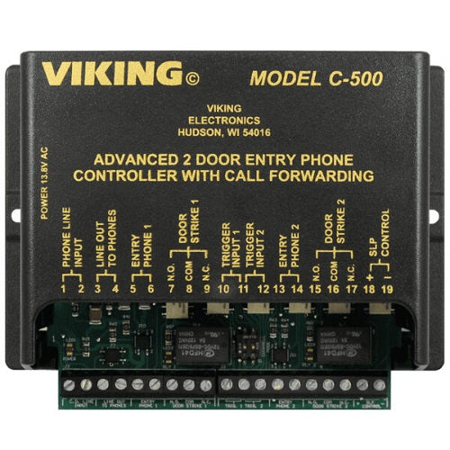 Advanced Two Door Entry Phone Controller VIK-C-500