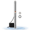31.7 GPM, 450ft Head, Stainless Steel 2HP Deep Well Submersible Pump for Irrigation, Farm, and Home Use