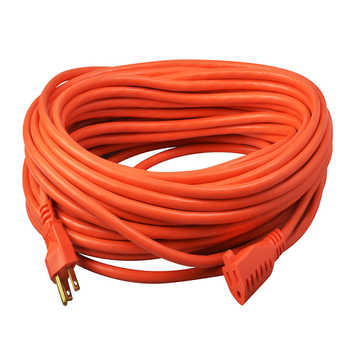 Cable de extensión estándar para exteriores, color naranja, 16/3 SJTW, 30,5 m, 2309SW8803 (paquete de 6) 