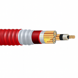 2/0 AWG 3C HVTECK Copper 420 mil NLEPR TS AIA 35kV 133% IL Red PVC Jacket CSA