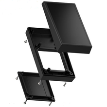 Standard Smooth Recess Sloped AC Battery Almond Flanged Wallmount Enclosure 0.9 Height 15SAC,AL