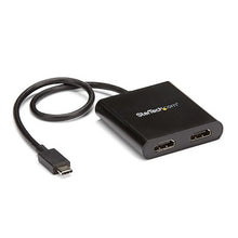 USB-C to Dual HDMI Adapter, USB Type-C Multi-Monitor MST Hub, Dual 4K 30Hz HDMI Laptop Display Extender