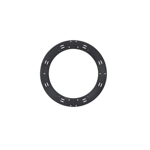 24″ Diameter Black Steel Cable Slack Management Ring Slack Spool WMFS24