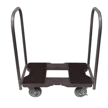 Snap-Loc Super-Duty E-Track Panel Cart Black Dolly SL1800PC6B