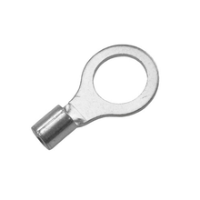 12-10 AWG Non-Insulated Ring Terminals (Pack of 25)