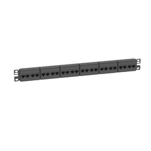 24 Port Mini-Com Cat5e Coupler Module Patch Panel 1RU UTP CP245E88BLY