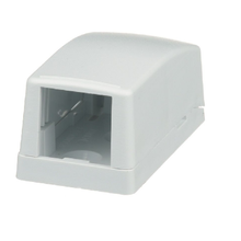 1 Port Mini-Com Surface Mount Boxe Low Profile ABS CBX1WH-A
