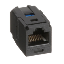 1 Port Mini-Com Cat5e UTP RJ45 Coupler Module Polycarbonate CC5E88BL