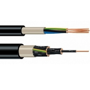 1 x 150RM mm² Stranded Bare Copper Unshielded PVC 0.6/1 KV NYY-J Eca Installation Cable
