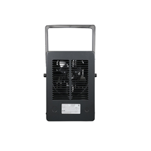 480V 1-3PH KBP Garage Unit Heater w/24V Control Onyx Gray