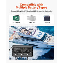3-Bank 5A 12V Onboard Boat Charger IP68 Waterproof Smart On-Board Battery Charger
