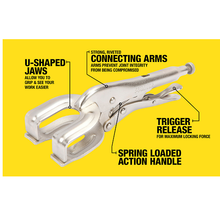 9" Locking Welding Clamp LWC9 (Pack of 10)