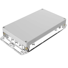 Electronic Racks And Boxes Enclosure Top Gray Bottom Clear RBF85P06G10C