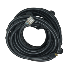 50' Ft 12/3 STW Temporary Power Generator Cordset Cables 65039101 (Pack Of 2)