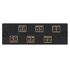 6 Port Opticom Keyed L-Brown LC Fiber Adapter Panel Duplex FAP6WLLBDLCZ