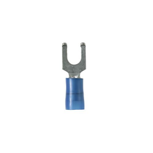 18-14 AWG Pan-Term Terminal Fork Blue PN14-8FF-M (Pack of 1000)