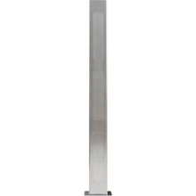 84"H Outdoor Water Shower, 2 Nozzles, Stainless Steel 670434