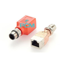RJ45 to M12 A Code Networking Cable Adapter PCM-HD-0080