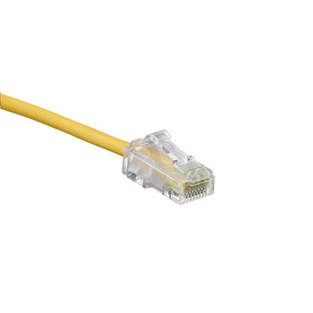 Cat 6 Small Diameter High-Flex Patch Cord 20 ft Yellow 6H460-20Y