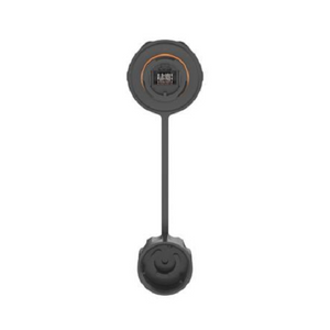 Bulkhead Connector Black IAEBH6X