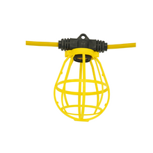 50 ft Plastic Cage String Light with 12/3 SJTW Cord & L5-20 Plug SLP123J50L