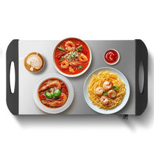 Electric Food Warming Tray Stainless Steel Adjustable Temperature Portable Buffet Warmer
