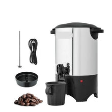 30 Cups Commercial Coffee Urn with Dripless Faucet Quick-Brewing for Catering Business Church