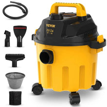 2.6 Gallon Wet Dry Vacuum with Blowing Function for Cleaning Floor Upholstery Gap Car