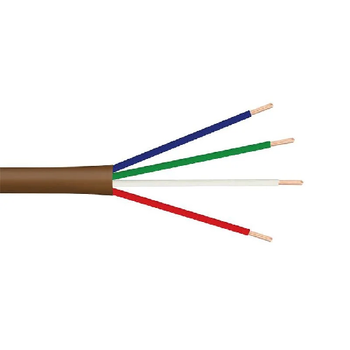 20 AWG 8C Bare Copper Unshielded PVC Plenum 300V Low Voltage CMP-CL2P Thermostat Cable