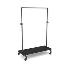 Pipeline Adjustable Ballet Bar Rack With Base Shelf