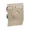 Double Pole Built-In Thermostat Kit for Baseboard Heater Almond