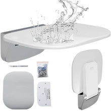 Urea-Formaldehyde Shower Seat Wall-Mounted 450 LB Capacity