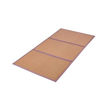 80 x 39 In Japanese Tatami Mat Foldable Natural Rattan Floor Mat Non-Slip Sleeping Mat for Yoga & Meditation