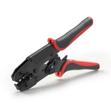 Ratcheting Wire Crimping Tool 22–10 AWG Adjustable Force Quick Release