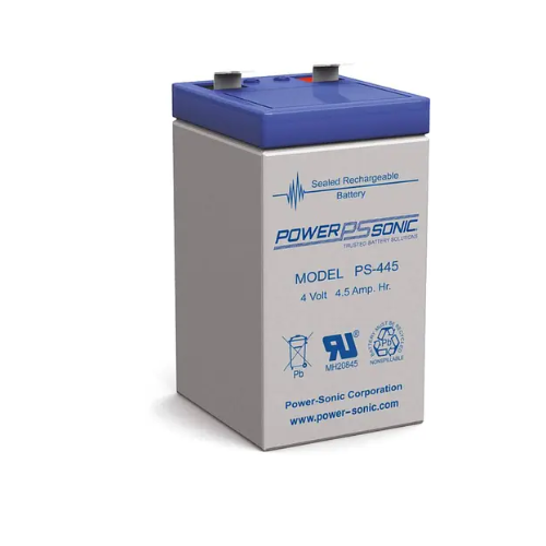 4V 4.5Ah F2 Terminal SLA Rechargeable Battery PS-445 F2 (Pack of 15)