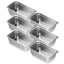 6-Inch Deep Commercial Table Pan For Catering Storage Food UCT8116-6 (Pack of 6)