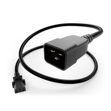 14AWG 15A C13 to C20 Heavy-Duty Power Cord Black
