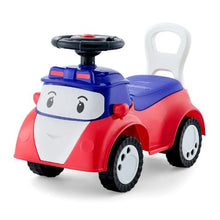 Red Ride-On Toddler Push Car with Music and Under-Seat Storage, 55 lbs Capacity, 19–36 Months