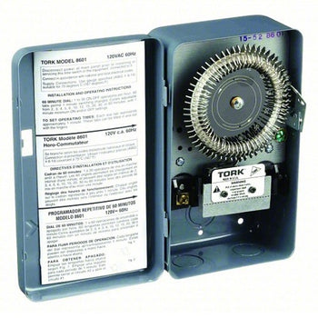 120V 20Amp Time Setting Cycle Timer 8601