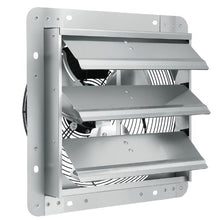 12-Inch Shutter Exhaust Fan 1000 CFM Aluminum AC Motor for Greenhouses Garages & Sheds