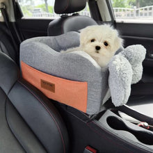 8 lbs Dog Booster Car Seat Pet Car Seat Small Dog up to Gray for Car JBS-PCS-005-DARK GRAY