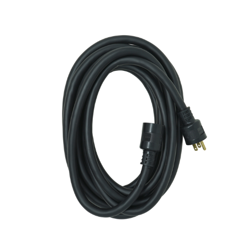 25' 15A 10/3 SJTOW Extra Heavy-Duty Farm/Workshop Extension Cord Black 64817501 (Pack of 2)