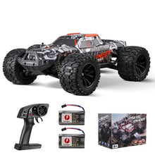 RC Monster Truck 1:14 Scale – 4WD All-Terrain Off-Road Car, 38 km/h High-Speed, 2 Batteries, Ages 8+