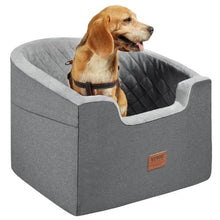 55 lbs Dog Booster Car Seat Pet Car Seat Small Dog up to  for Car JBS-PCS-006-DarkGray